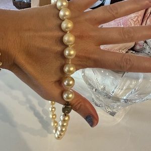Sodini vintage Italian faux pearls